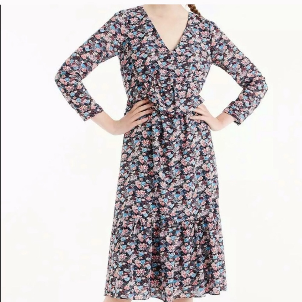 J Crew long sleeve floral